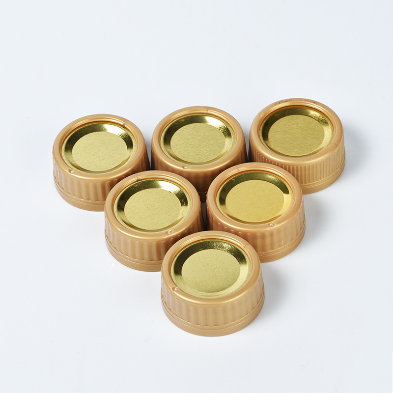 Cubierta de combinación de plástico de hierro 38 cubierta de sellado de aceite de oliva tapa de botella de vino medicinal tapa de botella de bebida de jugo tapa de combinación de plástico de hierro image 3