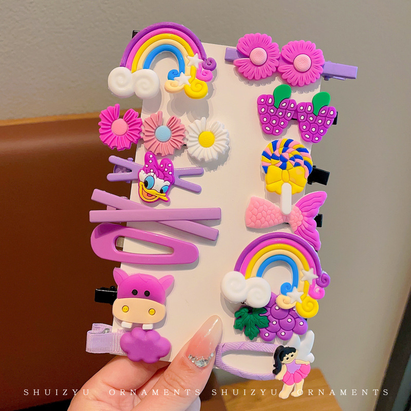 Bebé no duele el pelo del pelo fetal clip de pelo accesorios para el cabello hembra infantil clip de pelo niños horquilla accesorios pequeña princesa bebé tocado