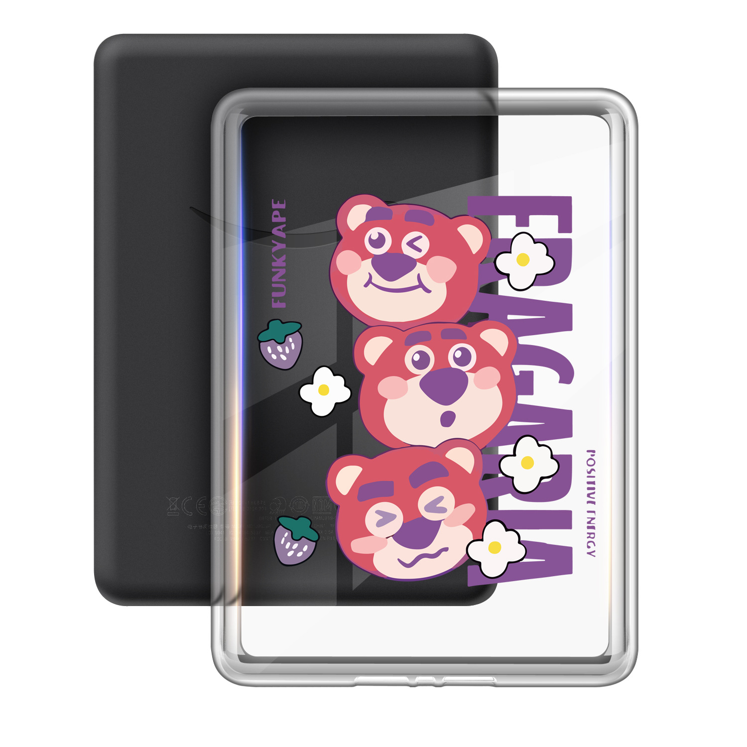 Aplicable en stock para 2024 Kindle Paperwhite6543 acrílico transparente caja protectora pintada caja única