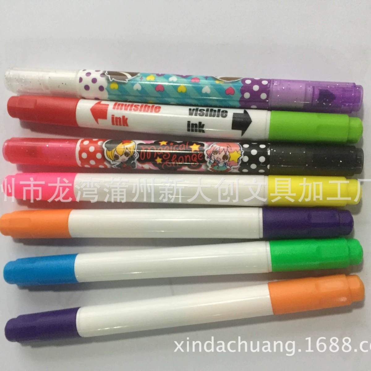 Вэньчжоу Акварель Ручка Завод Оптовая Двойной Головкой Двойной Цвет Ручка Акварель Ручка Двойной Головкой Мини Акварель Волшебная Ручка