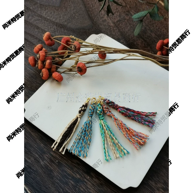 Оптовые ручные аксессуары мини-кукурузные узлы кисточки ручной работы