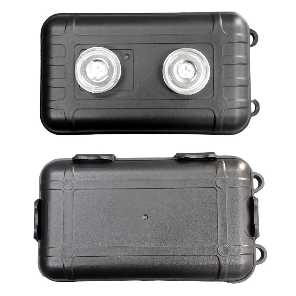 Caja de herramientas magnética portátil al aire libre caja magnética del coche EDC caja de almacenamiento magnético anti-óxido de imán de neodimio caja de alpinismo