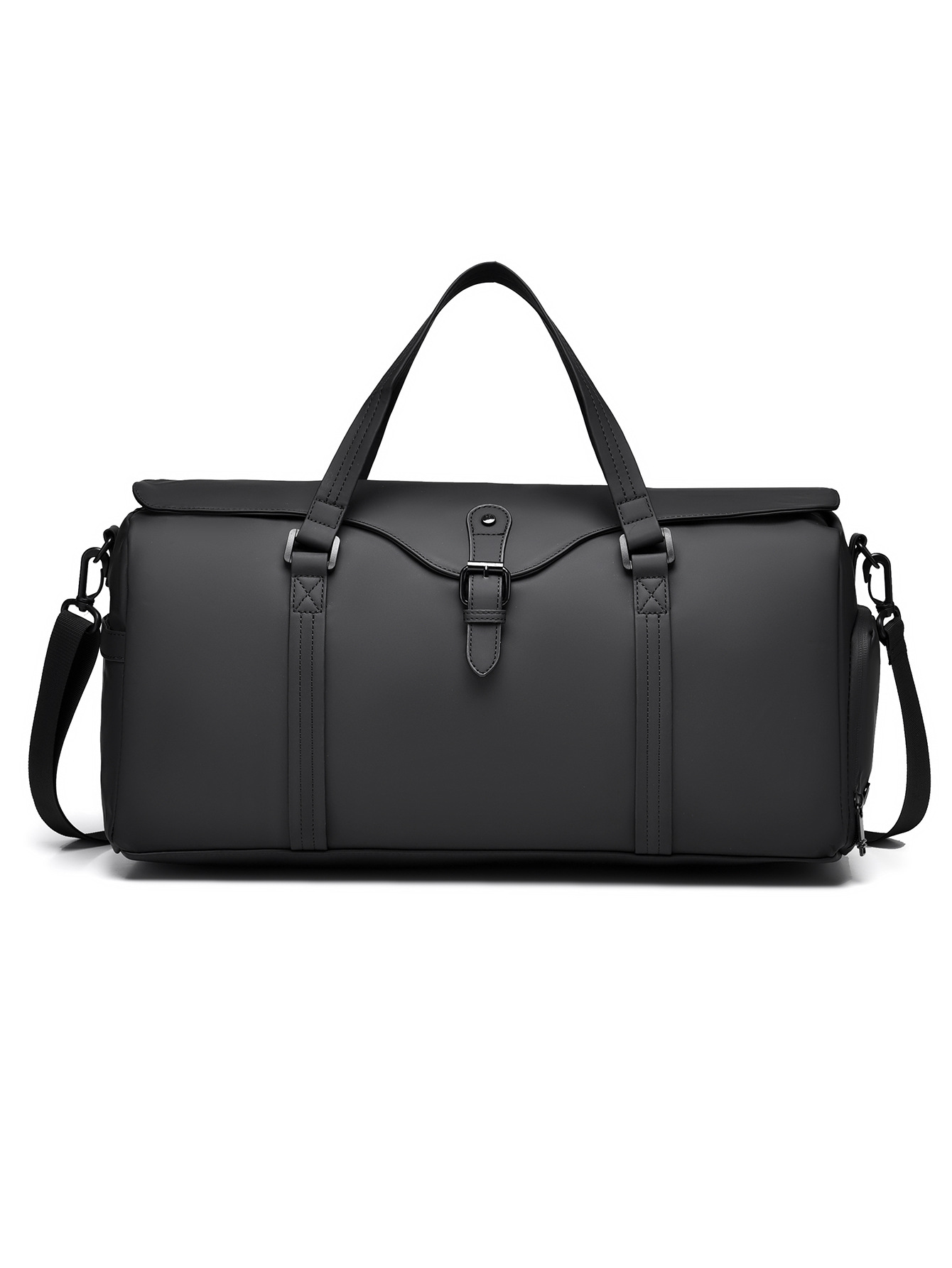 Bolsa de viaje transfronteriza de gran capacidad para hombres, bolsa de fitness impermeable simple, bolsa de zapatos independiente, bolsa deportiva casual para mujeres image 1