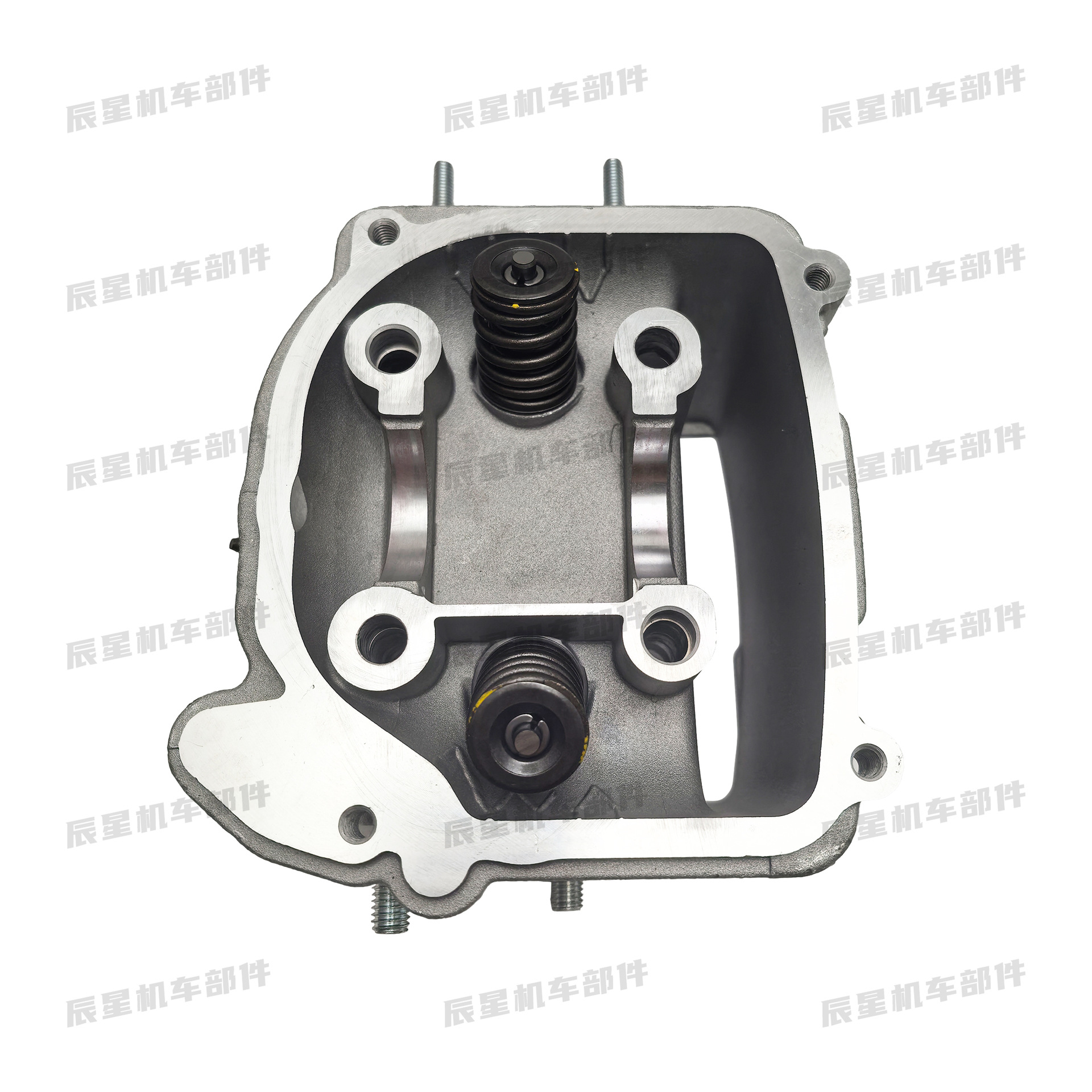 Pedal motorcycle engine parts GY6-200cc cylinder head assembly
