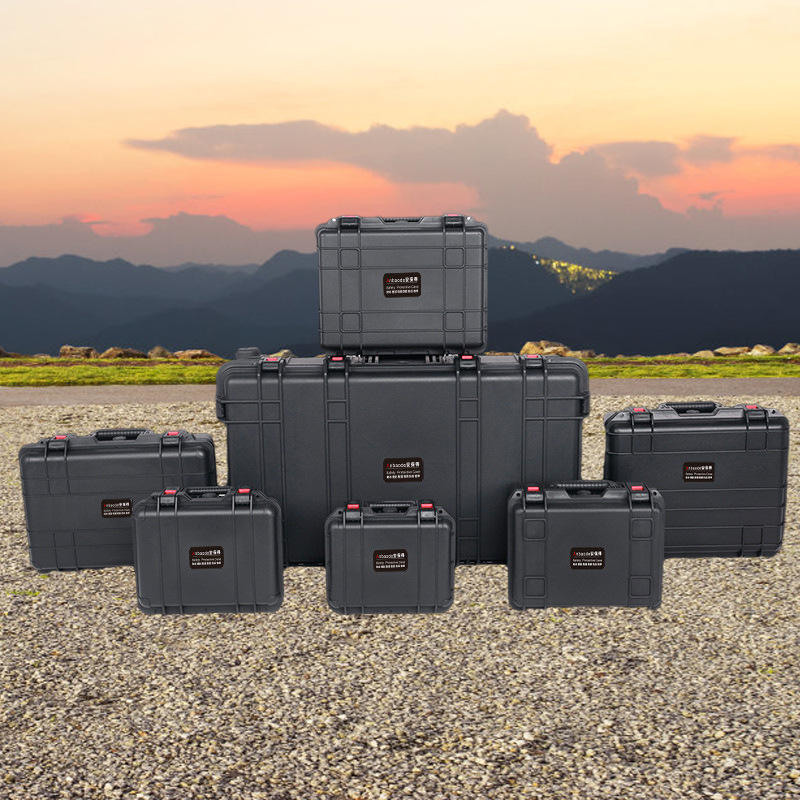 Wandebao serie JC caja a prueba de humedad a prueba de golpes caja de instrumentos caja de seguridad de plástico caja de protección equipo de fotografía Cámara
