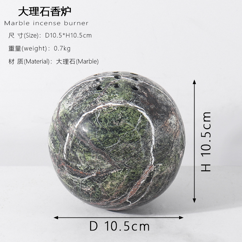 열대우림 녹색 향로 10cm ZT0012YL