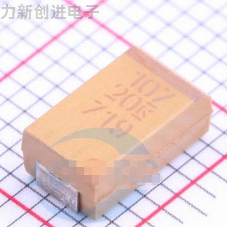 T491D107K020AT描述100uF(107) ±10% 20V 钽电容