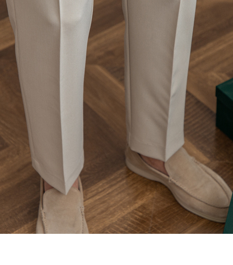 British Men's Anti-wrinkle Suit Pants - Versatile Retro Trousers_voghion.com
