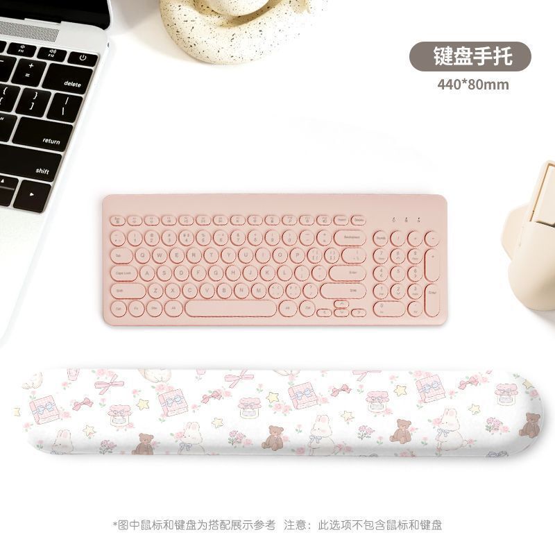 原创可爱护腕鼠标垫女生家用加厚手腕垫子笔记本电脑办公键盘手托|undefined