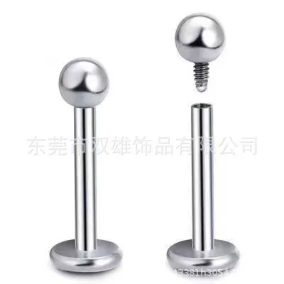 Трансграничная электрическая продажа взрывчатых веществ F136 материал внутренний зуб губные гвозди кольцо для губ серьги фабрики прямых продаж оптовая продажа