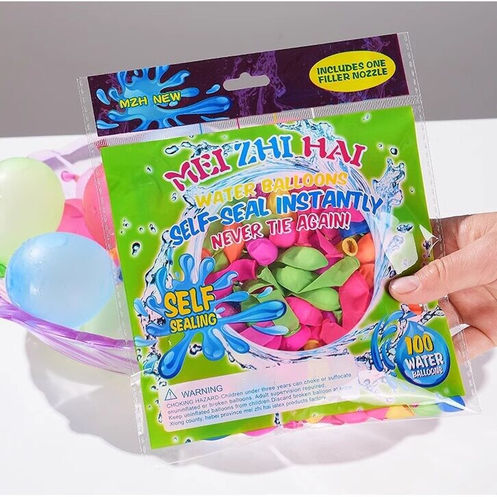 Automatic Sealing Water Balloons, Quick-Filling Water Balloons, Water Balls for Splashing, Summer Water Toys for Children