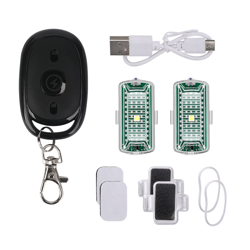 M6S gran capacidad automóvil motocicleta vehículo eléctrico luz de avión modificación UAV flash luz de advertencia al aire libre image 8