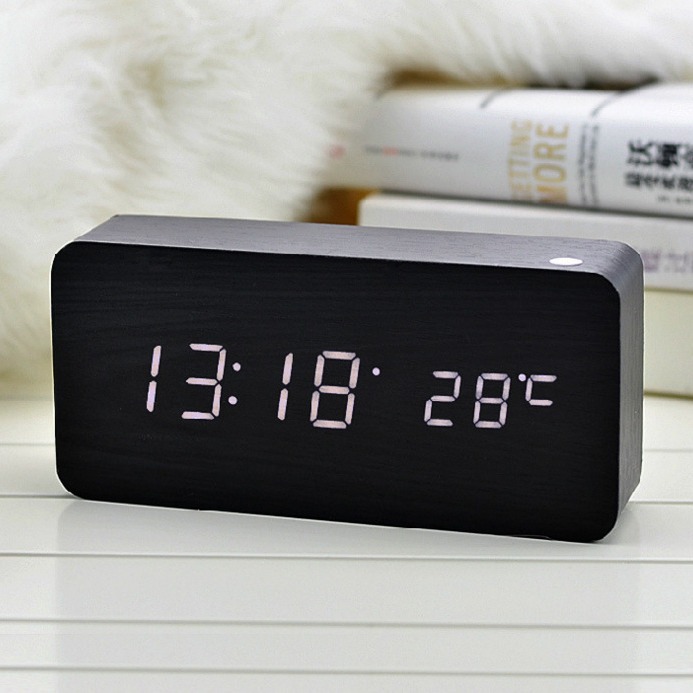 Creative gift Student luminous numeric alarm clock quiet smart LED…