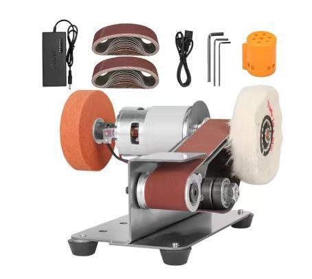 표준 + 연삭 휠 + 연마 휠, 무작위로 20개의 연마 벨트 장착