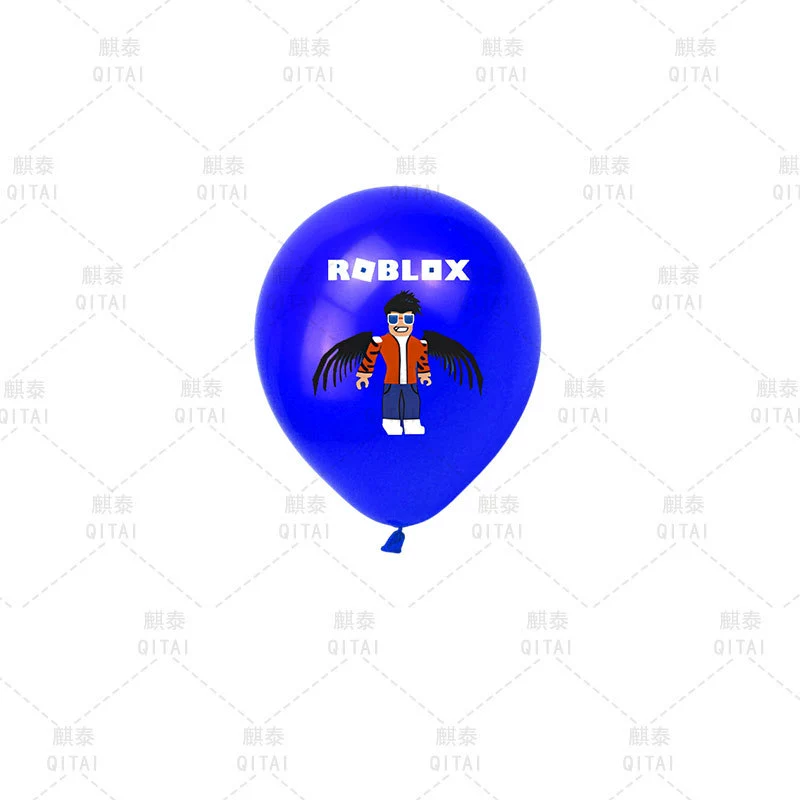 Воздушный шар в стиле игры Roblox, тематическое оформление для вечеринки, латексный набор