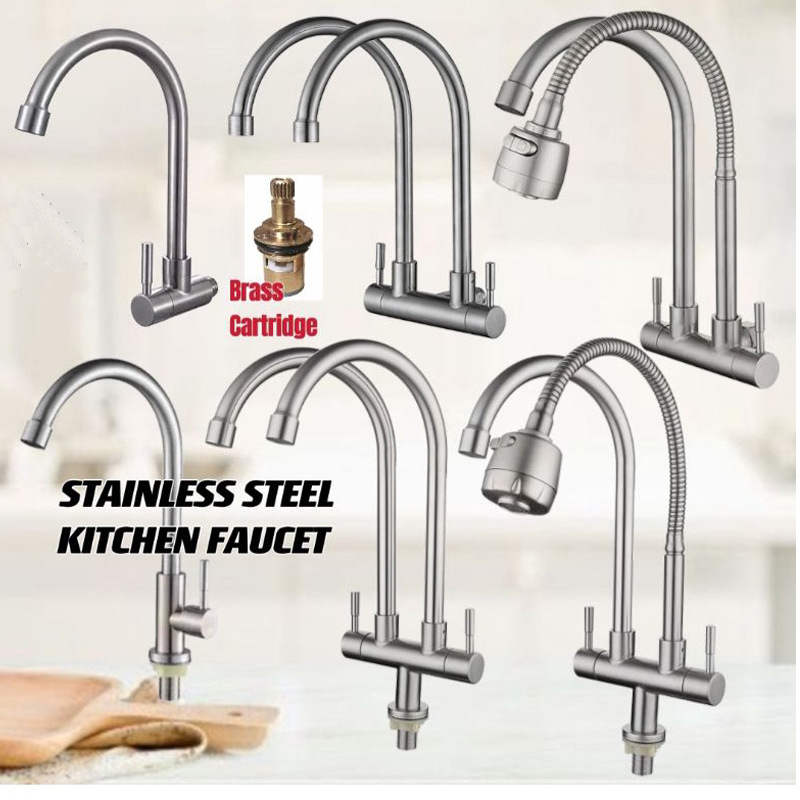 Foreign Trade 304 Stainless Steel Kitchen Double Water Large Single…