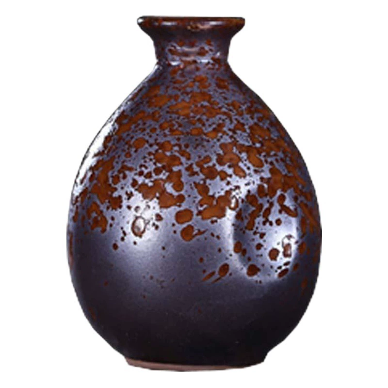 Один КИТ керамической винной банки, держащей небольшую винную банку, глиняную застекленную маленькую винную банку, 1 Кэтти антикварная пустая бутылка вина