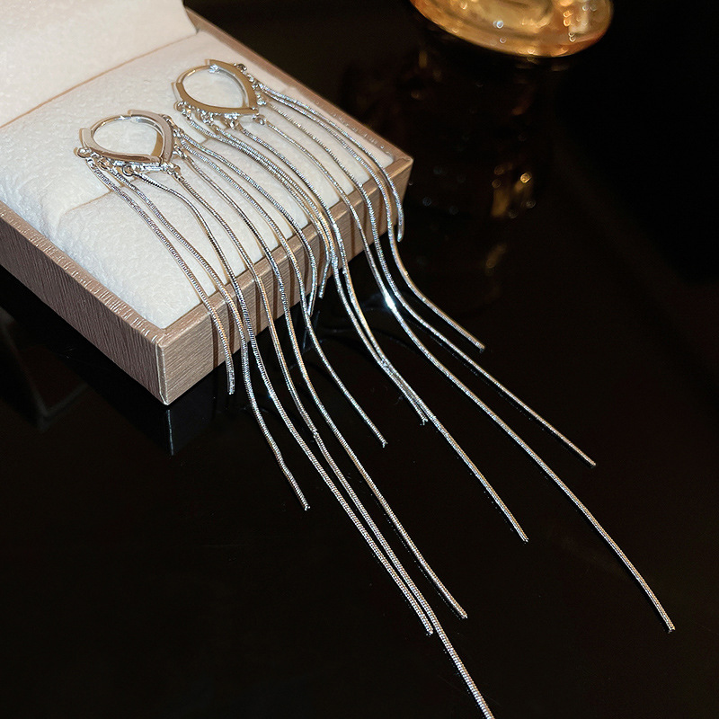 12# earrings - silver (real gold plating)