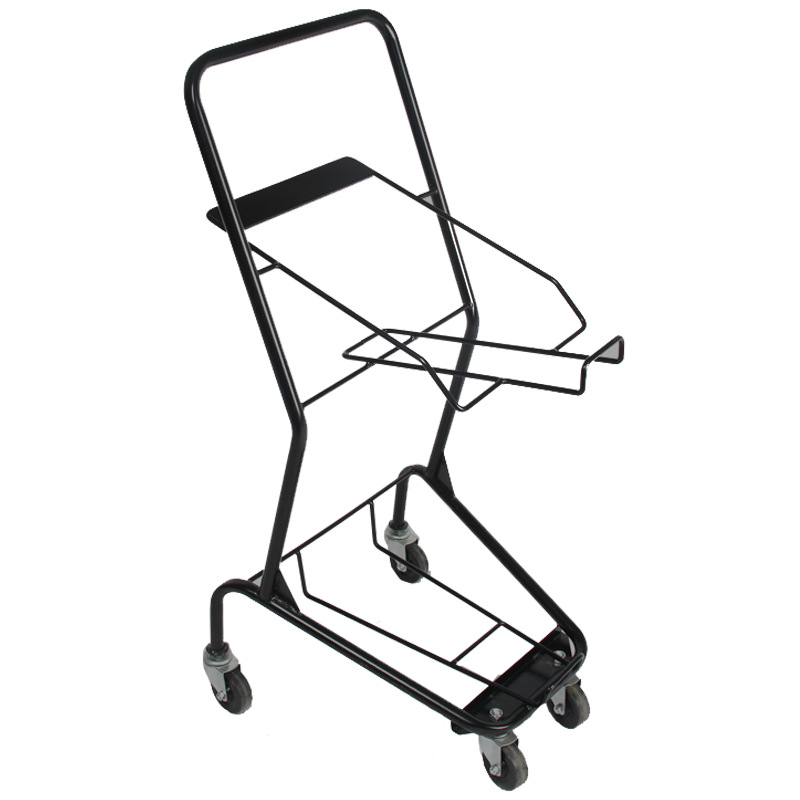 日式提篮车超市购物车手推车 KTV酒水车移动双层车零食手推车