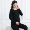 Cashmere for pregnant, keep warm set, demi-season thermal underwear for breastfeeding