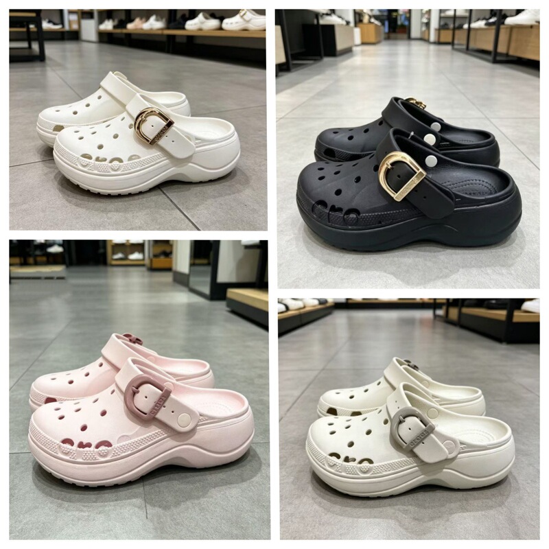 Cross Clogs for Women, Casual Thick-Soled Versatile Sandals, Closed-Toe Summer Beach Shoes, Non-Slip Breathable Cloud-Colored Buckle Cross Clogs for Women, Casual Thick-Soled Versatile Sandals, Closed-Toe Summer Beach Shoes, Non-Slip Breathable Cloud-Colored Buckle