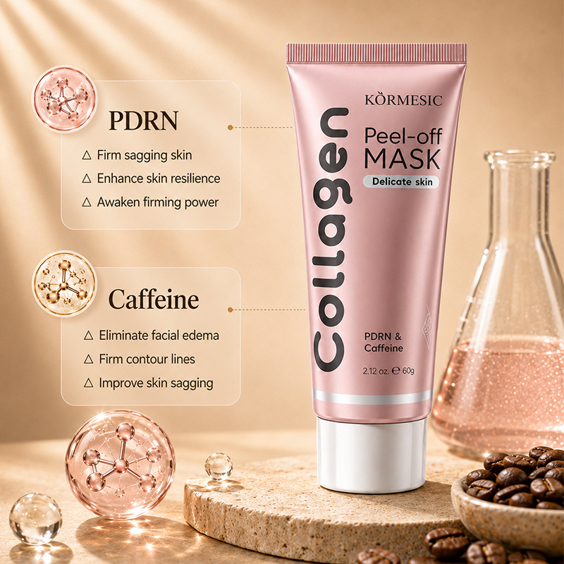 Transfronterizo KORMESIC buenas noches rasgar máscara facial dos máscaras faciales hidratación facial fabricantes de comercio exterior al por mayor image 5