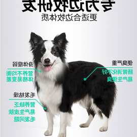 边牧专用狗粮幼犬成犬通用型边境牧羊犬大型犬粮40斤装奶糕