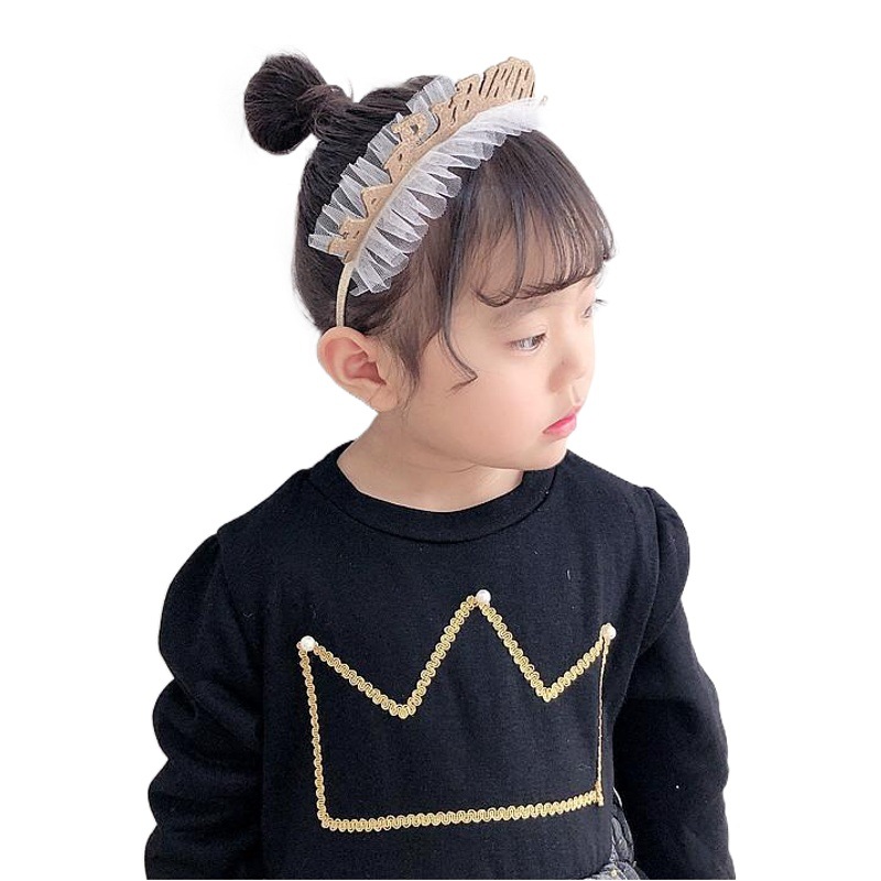 韓国版happybirthdy誕生日パーティーキッズヘッドバンドヘッドバックルヘアバンドヘアアクセサリーリボン誕生日パーティー