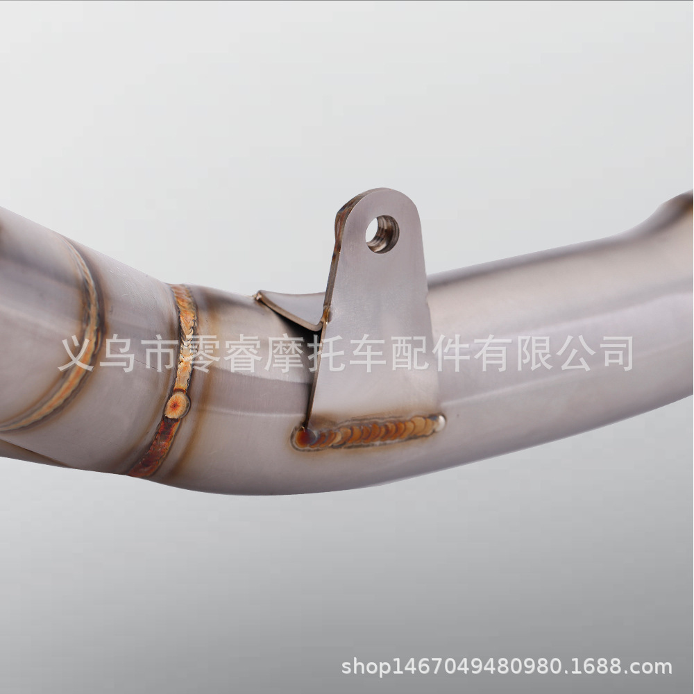Motorcycle Exhaust Pipe Modification Crf450R Exhaust Pipe Tail Section Set Off-Road Exhaust Pipe 2015-2020