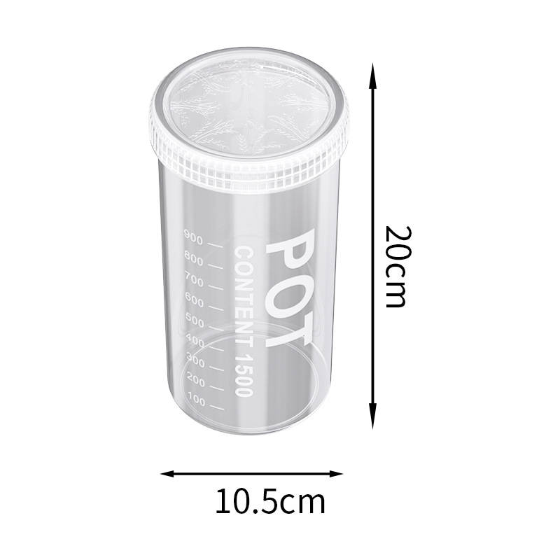 Màu trong suốt cỡ lớn 1500ml