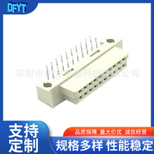 �WʽDIN41612�B����B/C/Q/R��ͨ�Ź����t�����Ï���ĸ��2.54mm