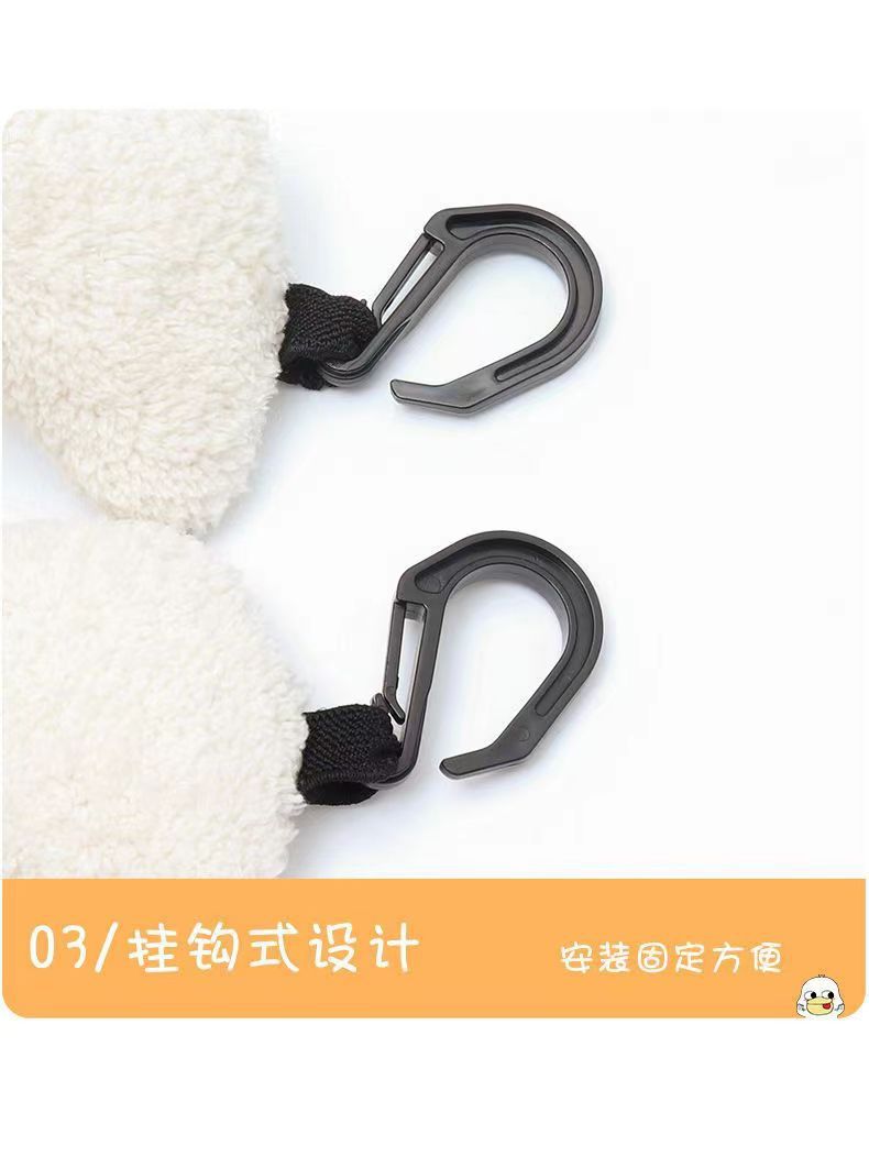 Car Tissue Box Trash Can Car Seat Hanging Tissue Bag Trash Can Two-in-One Multifunctional Storage Decoration