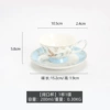 ★☆[Wide-mouth cup] 1 cup and 1 saucer [not including spoon - simple packaging] ★☆