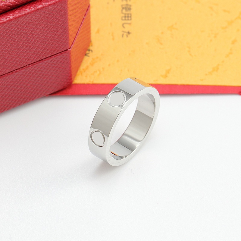 Silver without diamonds-4MM