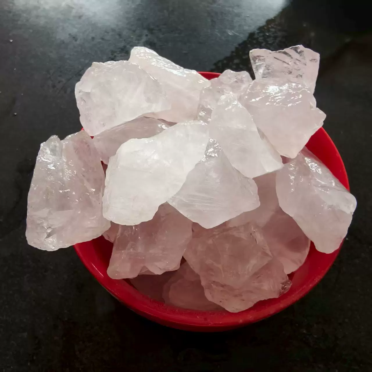 白水晶原石碎石水晶工艺品 香薰扩香原石 供佛石工艺品批发玻璃原