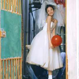 吊带轻婚纱法式复古新娘结婚订婚礼服裙日常小个子领证登记小白裙