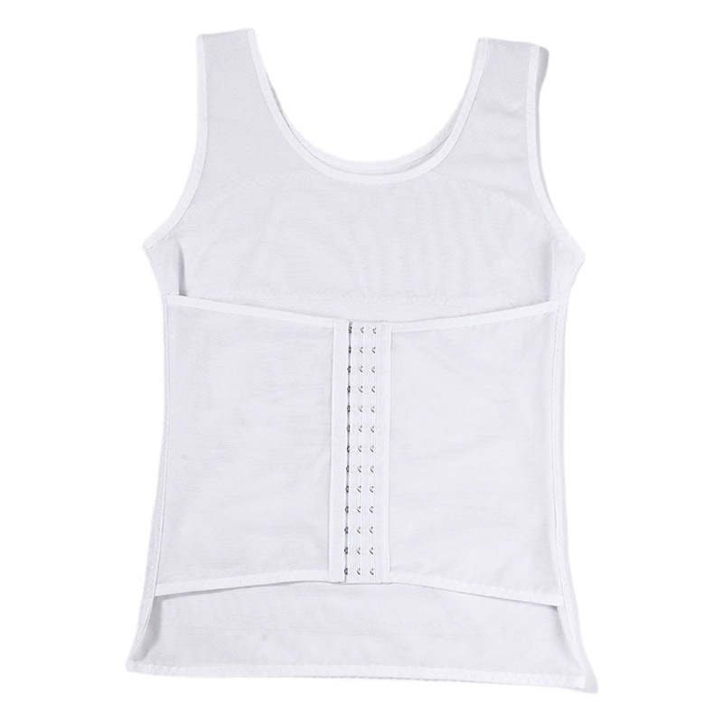 Mid-breasted espalda formando ropa vientre contrayendo cintura corsé cuerpo formando chaleco corsé de los hombres