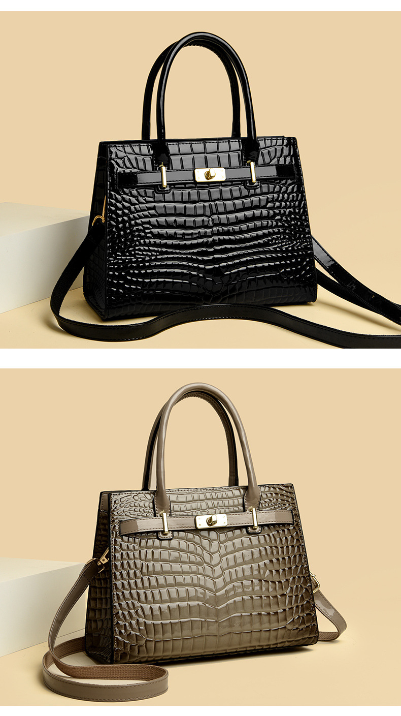 Dames handtas groot van lakleer luxe business tas voor dames_voghion.com