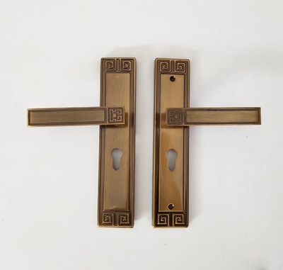 欧式咖啡卧室房门木门执手锁静音机械门锁批发室内五金把手通用型