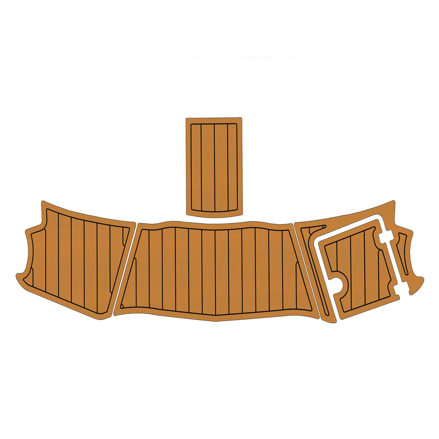 2021 Chaparral 203 VORTEX VRX EVA Морское напольное покрытие из искусственного тика