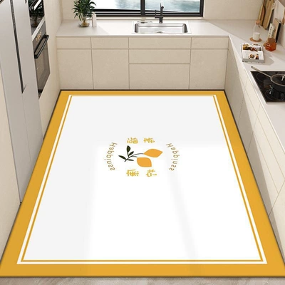 Avtomobil döşəmə paspasları — Oil-Proof No-Wash Floor Mat Pvc - fu-shou-kang-twist-50x80cm-size-small-careful-shooting
