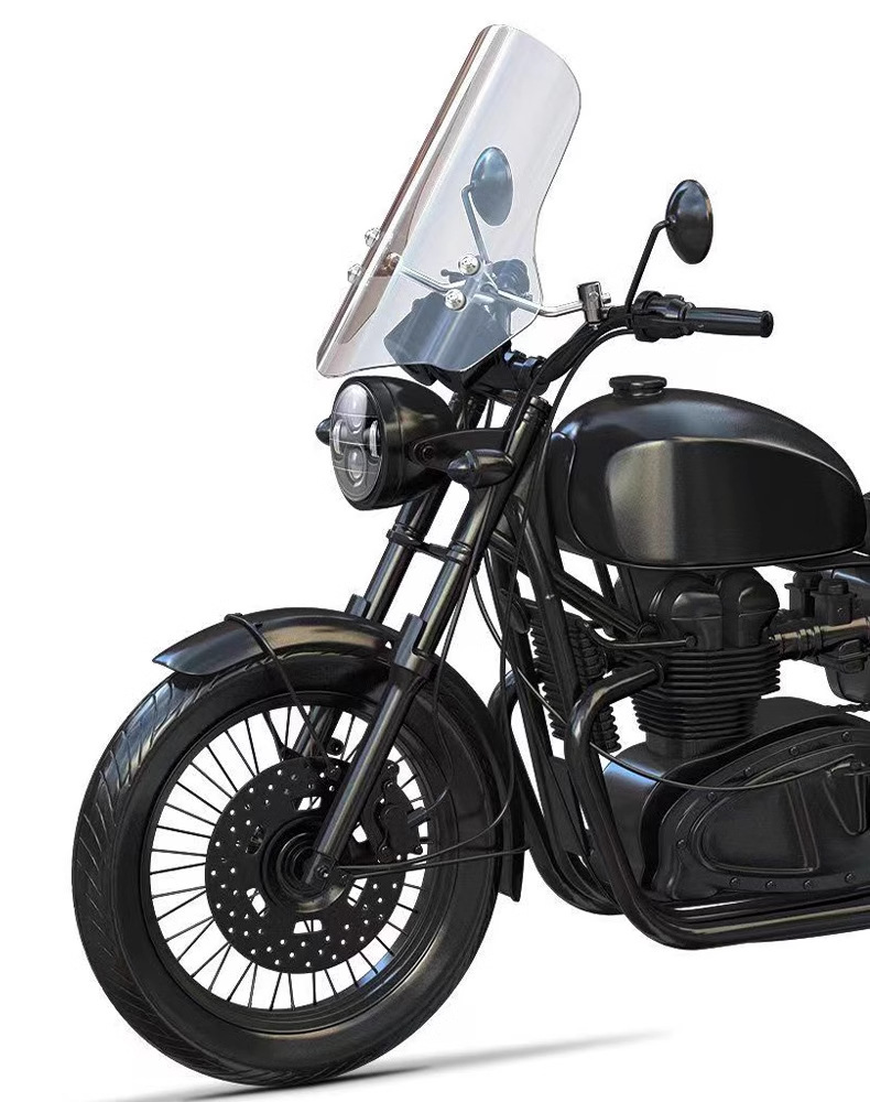 Retail Men's Universal Motorcycle Handlebar Bracket Haojue Suzuki Dks150 Front Windshield Panther Cbf150R