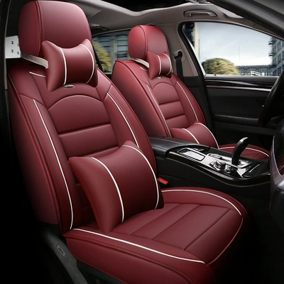 Seasons, Fully Surrounded Leather Seat Cover, Seat cushion, seat cover