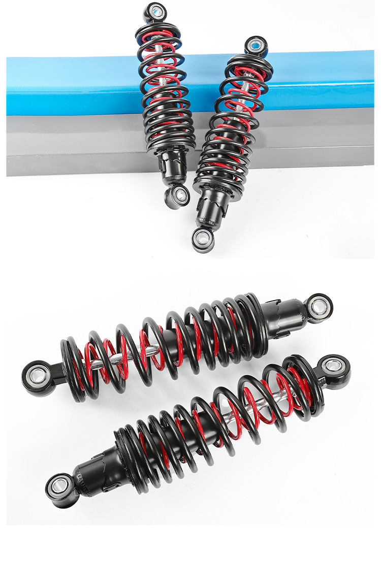 Electric Car Accessories, Electric Motorcycle, Battery Car, Cool Car Scooter, Rear Modified Shock Absorber, Shock Absorber, Thick Double Spring Shock Absorber