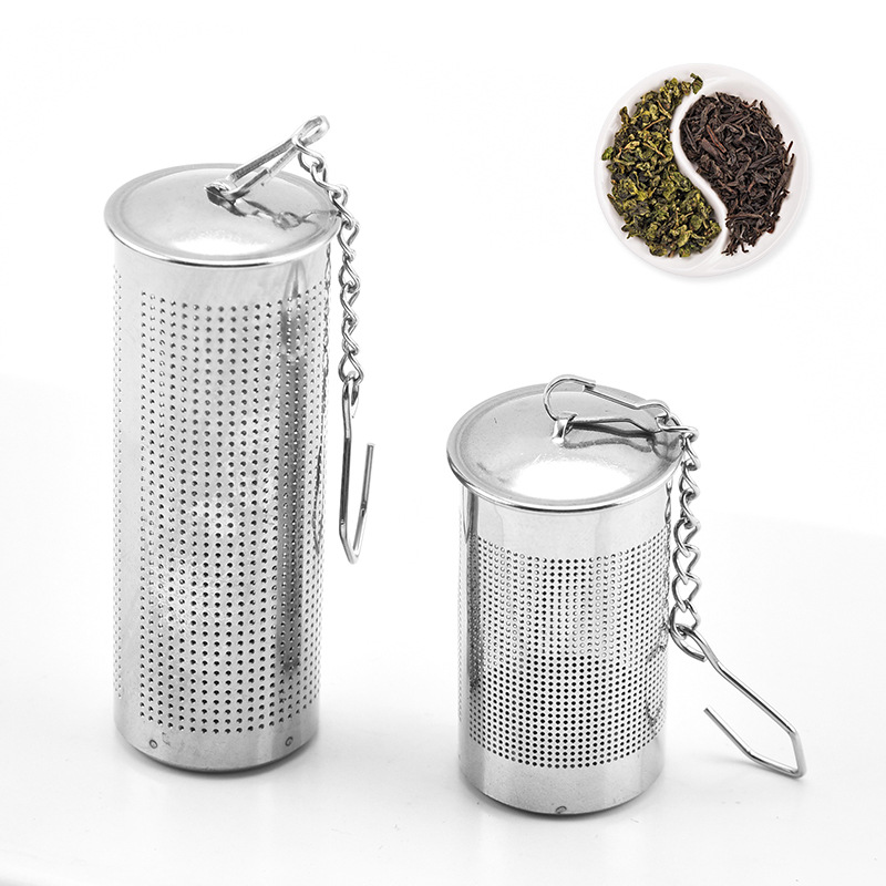 Wholesale 304 stainless steel tea balls tea leaf filter tool tea brewing flavor enhancer ball braising seasoning ball