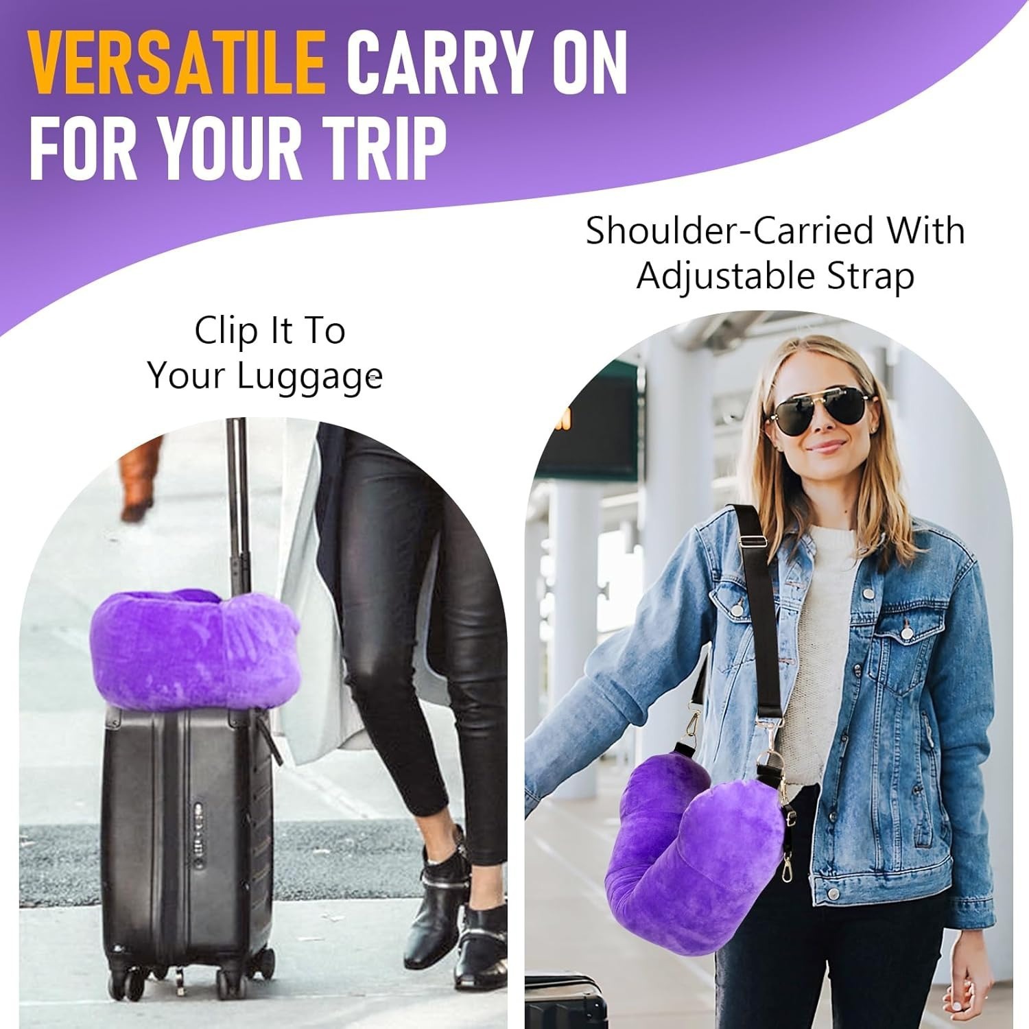 便携神器u型枕套