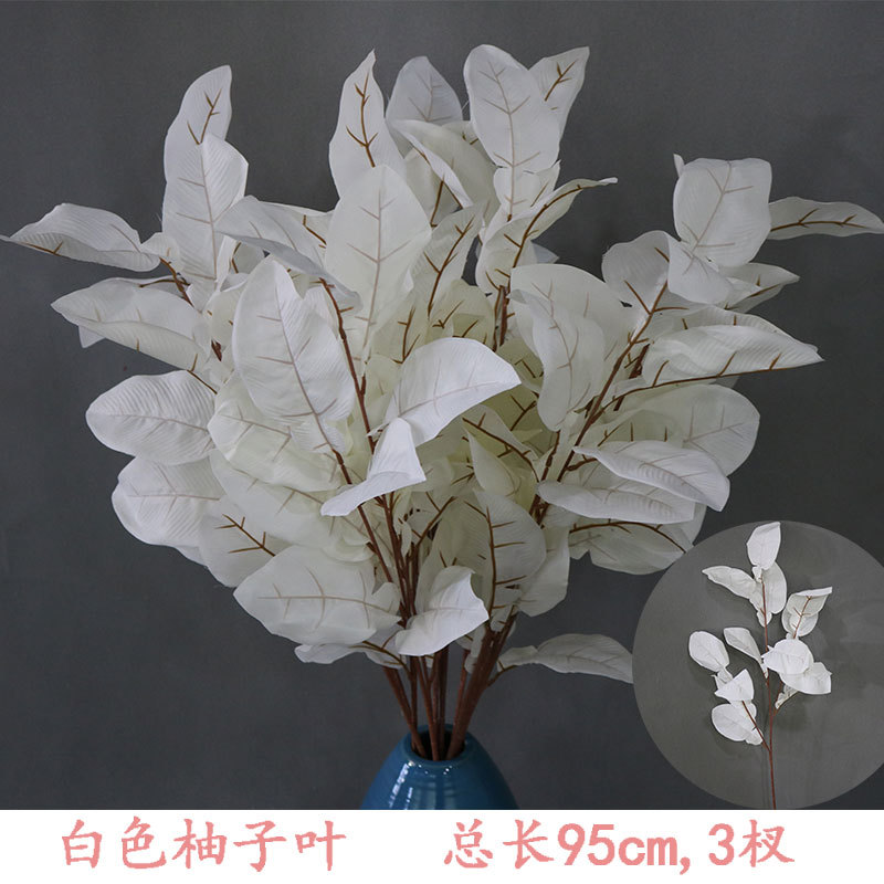 Material de flor de boda blanco brumoso artificial Misty Wedding Hall decoración camino plomo arreglo de flores techo flor artificial Flor de plástico