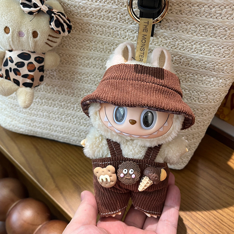 ラブブ服ラブブ17cm人形ベビー服かわいい着せ替えスーツおもちゃの服のみに適しています|undefined