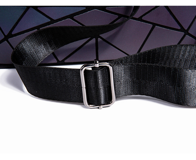 Geometric Grid Computer Backpack For Men And Women, Laptop Bag_voghion.com