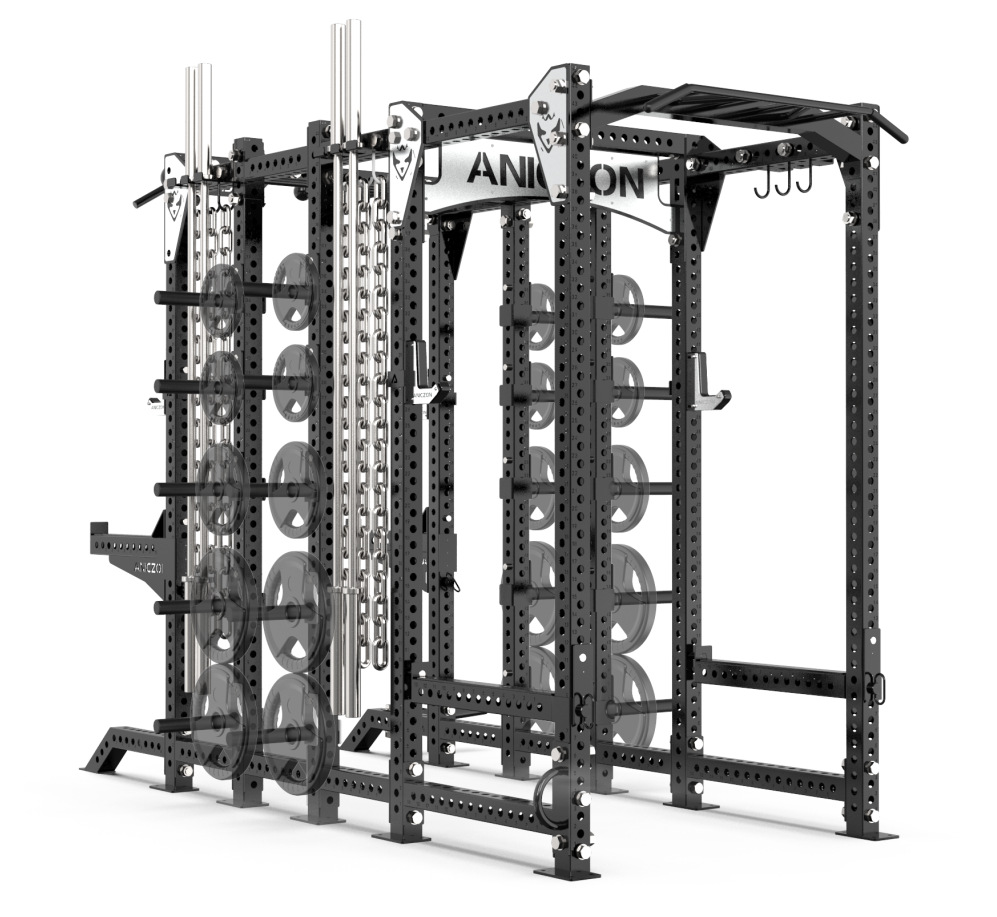 marco de cuclillas tipo marco de cuclillas libre comercial cuclillas de empuje vertical pull-up pórtico dispositivo de entrenamiento integral dispositivo de fitness
